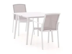 Bellagio Dranera/Sora 90 cm Gartenmöbel-Set 3-teilig stapelbar