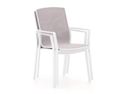 Bellagio Dranera/Sora 90 cm Gartenmöbel-Set 3-teilig stapelbar