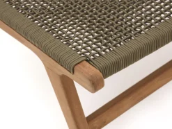 Bellagio Elcito Gartensessel mit Hocker