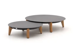 Bellagio Esenta Loungetisch ø86 (h:21 cm)/ø 68 (h:19 cm)