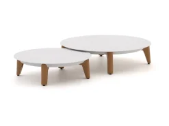 Bellagio Esenta Loungetisch ø86 (h:21 cm)/ø 68 (h:19 cm)