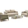 Bellagio Esenta Sessel-Sofa Lounge-Set 5-teilig
