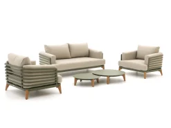 Bellagio Esenta Sessel-Sofa Lounge-Set 5-teilig