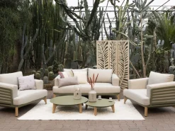 Bellagio Esenta Sessel-Sofa Lounge-Set 5-teilig