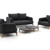 Bellagio Esenta Sessel-Sofa Lounge-Set 5-teilig