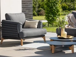 Bellagio Esenta Sessel-Sofa Lounge-Set 5-teilig