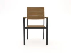 Bellagio Fidenza 160 cm Gartenmöbel-Set 5-teilig stapelbar