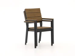 Bellagio Fidenza 160 cm Gartenmöbel-Set 5-teilig stapelbar