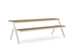 Bellagio Fidenza Picknicktisch Balkon 220x85x75 cm