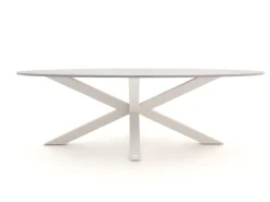 Bellagio Induno Ellips Gartentisch 200x110 cm