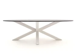 Bellagio Induno Ellips Gartentisch 280x130 cm