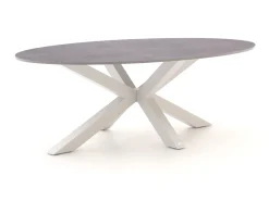 Bellagio Induno Ellips Gartentisch 240x120 cm