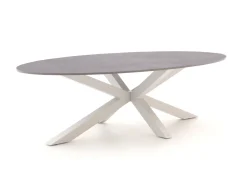 Bellagio Induno Ellips Gartentisch 280x130 cm