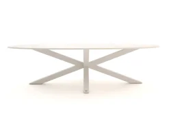 Bellagio Induno Ellips Gartentisch 280x130 cm
