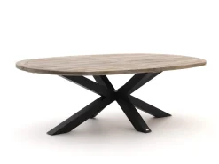 Bellagio Induno Ellips Low Dining Gartentisch 240x120 cm