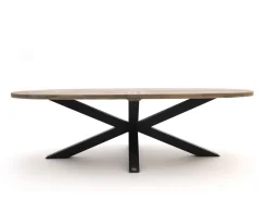 Bellagio Induno Ellips Low Dining Gartentisch 240x120 cm