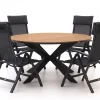 Bellagio Lugo/Fidenza ø149cm dining tuinset 6-delig