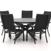 Bellagio Lugo/Fidenza ø 149 cm Gartenmöbel-Set 6-teilig stapelbar