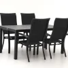 Bellagio Lugo/Fidenza 160 cm Gartenmöbel-Set 5-teilig stapelbar