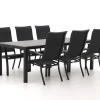 Bellagio Lugo/Fidenza 220 cm Gartenmöbel-Set 7-teilig stapelbar