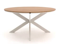 Bellagio Lugo/Fidenza ø 149 cm Gartenmöbel-Set 6-teilig verstellbar