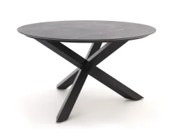 Bellagio Lugo/Lodola ø 130 cm Gartenmöbel-Set 5-teilig stapelbar