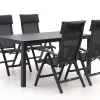 Bellagio Lugo/Menzano 160cm dining tuinset 5-delig