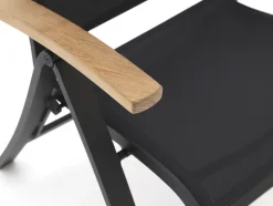 Bellagio Lugo/Menzano 160 cm Gartenmöbel-Set 5-teilig verstellbar
