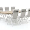 Bellagio Lugo/Montorio 220 cm Gartenmöbel-Set 7-teilig verstellbar