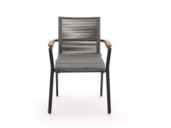 Bellagio Marudo/Furato ellips 200 cm Gartenmöbel-Set 5-teilig stapelbar