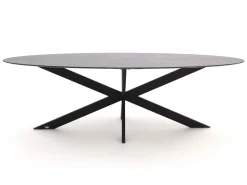 Bellagio Marudo/Furato ellips 240cm Gartenmöbel-Set 7-teilig stapelbar