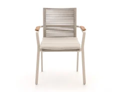 Bellagio Marudo/Induno Deens Ovaal 180cm dining tuinset 5-delig stapelbaar