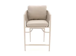 Bellagio Mineo/Induno Dänisch oval 220cm High Dining Gartenmöbel-Set 7-Teilig