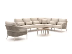 Bellagio Mineo/ROUGH-K Ecklounge-Set 7-teilig