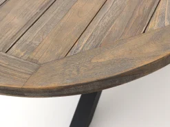 Bellagio Mineo/ROUGH-Y Ellips 240 cm High Dining Gartenmöbel-Set 7-teilig