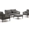 Bellagio Mineo Sessel-Sofa Lounge-Set 4-teilig