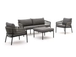 Bellagio Nova Siri Sessel-Sofa Lounge-Set 4-teilig