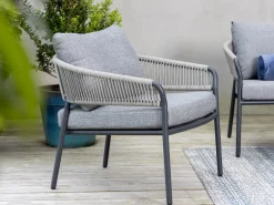 Bellagio Nova Siri Sessel-Sofa Lounge-Set 4-teilig