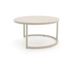 Bellagio Oriago Lounge Gartentisch-Set ø 85 cm (h:45 cm)/ø 78 cm (h:36 cm)