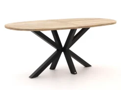 Bellagio Panaro/ROUGH-Y Ellips 240 cm Gartenbar-Set 7-teilig