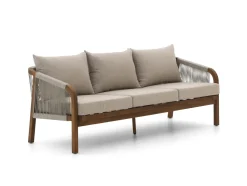 Bellagio Perzano Sessel-Sofa Lounge-Set 4-teilig