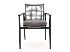 Bellagio Pizzoli/La Fonte 160 cm Gartenmöbel-Set 5-Teilig Stapelbar