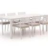 Bellagio Rumo/Menzano 220cm dining tuinset 7-delig stapelbaar