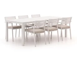 Bellagio Rumo/Menzano 220cm dining tuinset 7-delig stapelbaar