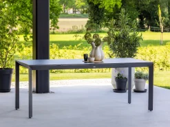Bellagio Rumo/Menzano 160 cm Gartenmöbel-Set 5-Teilig Stapelbar
