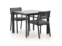 Bellagio Rumo/Sestino 90 cm Gartenmöbel-Set 3-teilig stapelbar