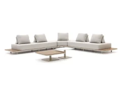 Bellagio San Lupo Ecklounge-Set 5-teilig 5-Sitzer