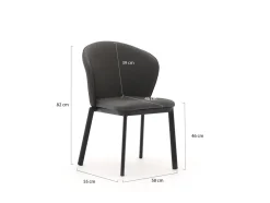 Bellagio San Lupo/La Fonte 220 cm Gartenmöbel-Set 7-teilig