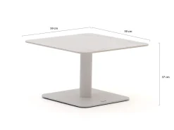 Bellagio San Lupo Loungetisch 59x59x37 cm