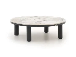 Bellagio Sarsina Lounge Gartentisch-Set ø 85 cm(h:27 cm)/ø 65 cm (h:21 cm)